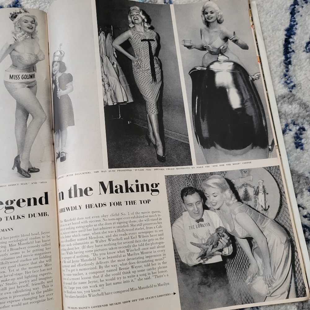 1956 & 1964 "LIFE" Magazines | Marilyn Monroe & Jayne Mansfield - Picture 9 of 14
